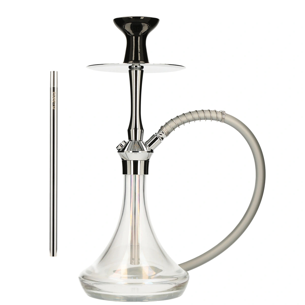 NARGHILE' SHISHA EL BADIA C5 V2 ARGENTO