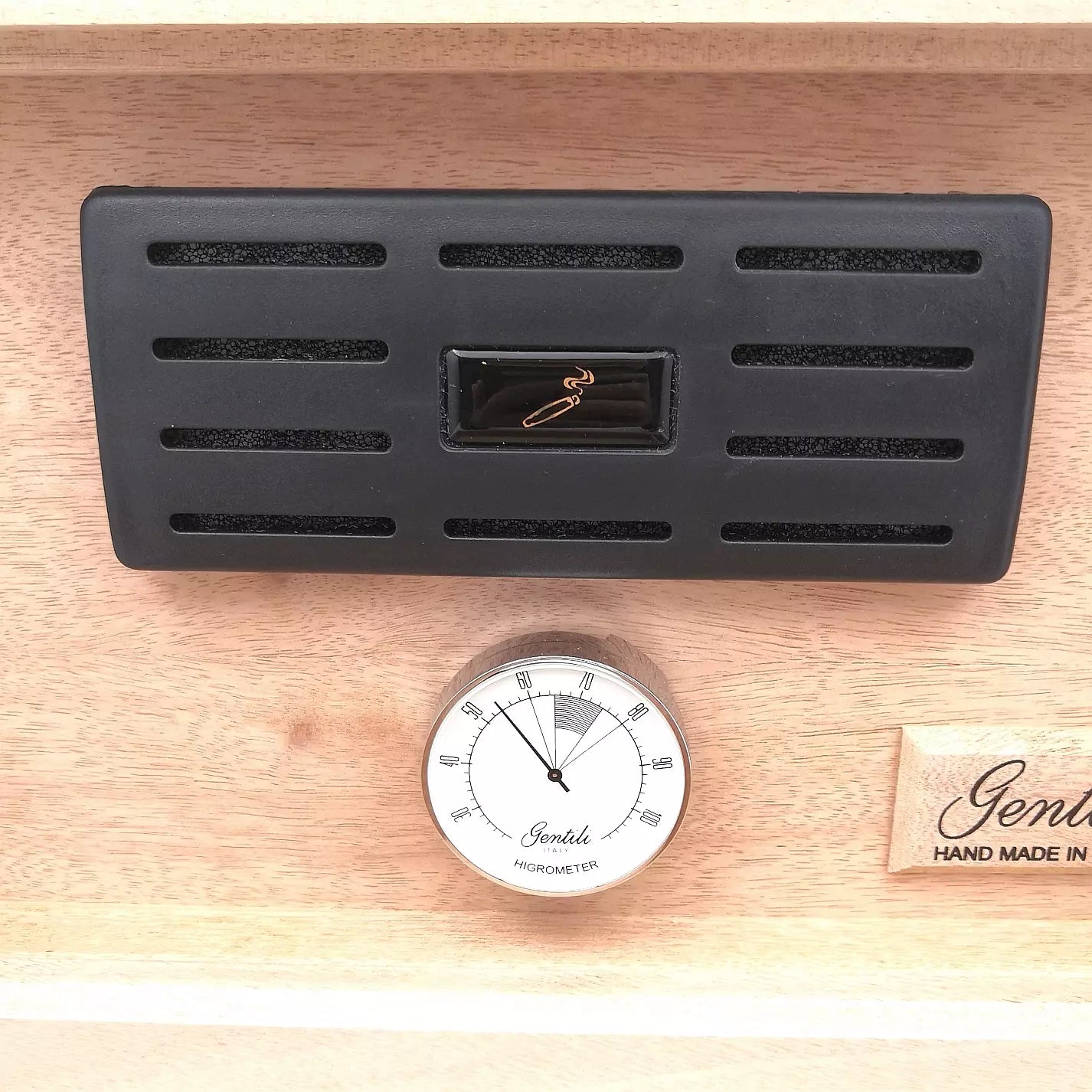 HUMIDOR PER SIGARI LACCATO VERDE