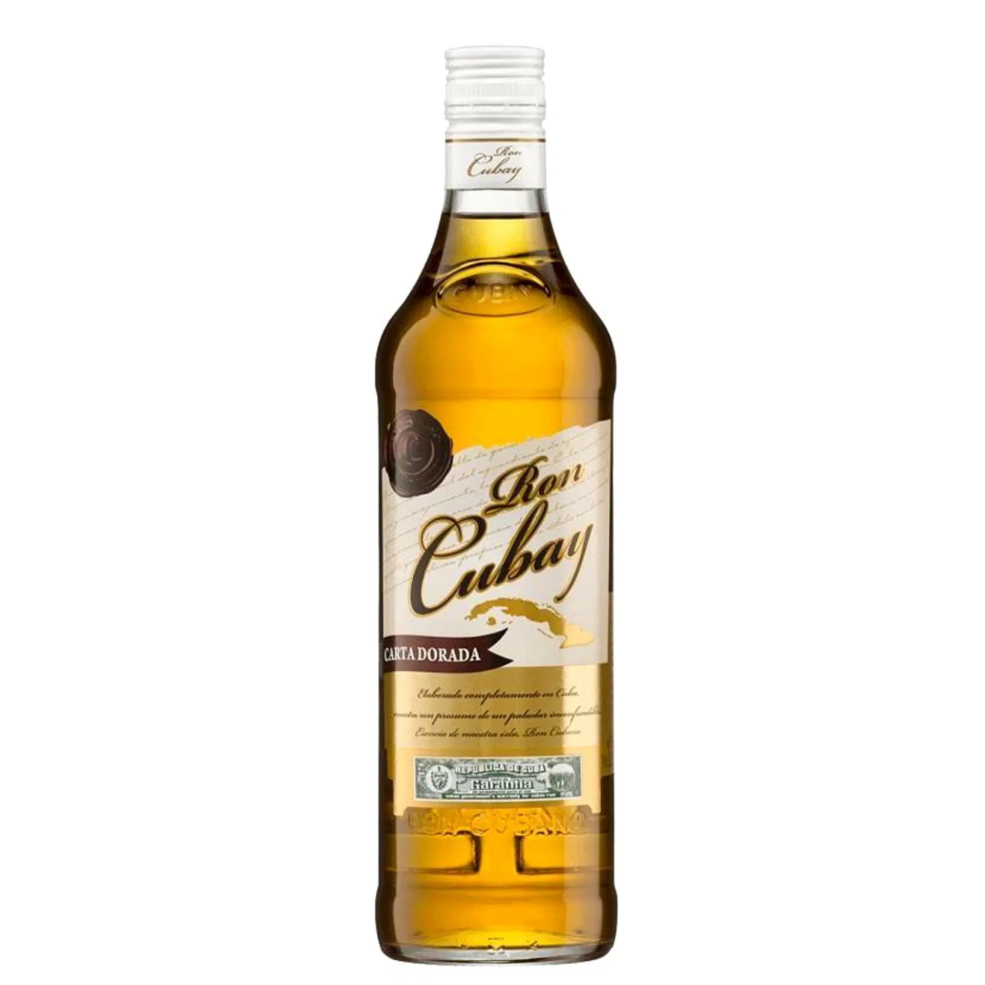 RUM RON CUBAY CARTA DORADA